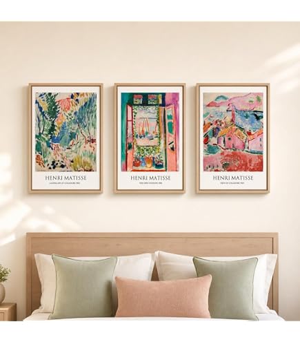 Amazon.com: wall26 Framed Print Wall Art Set Vintage Japanese